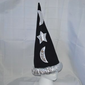 Wizard Magician Hat 7.5"-8" across 18" Tall